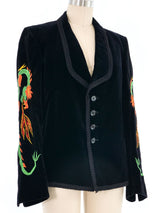 Granny Takes a Trip Embroidered Blazer