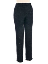 2004 Chanel Sequin Tweed Trousers