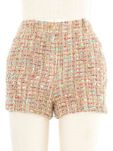 2004 Chanel Tweed Shorts Bottom arcadeshops.com