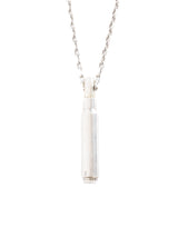 Gucci Sterling Silver Bullet Pendant Necklace Jewelry arcadeshops.com