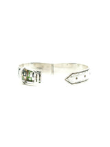 Gucci Sterling Enamel Belt Bracelet