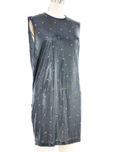 Gianni Versace Studded Chainmail Mini Dress