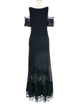 2007 Chanel Off Shoulder Jersey Dress Dress arcadeshops.com