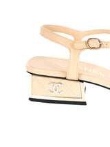 Chanel Nude Sandal, 38.5 Accessory arcadeshops.com