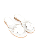 Chanel Patent Camellia Sandal, 35 Avccessory arcadeshops.com