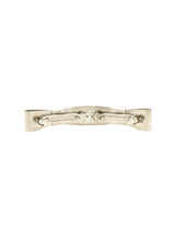 Chanel Brushed Aluminum Oversized Barrette Accessory arcadeshops.com