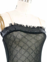 Alessandro Dell'Acqua Black Knit Top Top arcadeshops.com