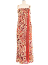 Kenzo Layered Rust Skinny Strap Dress Dress arcadeshops.com