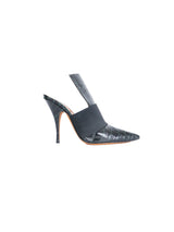 2017 Givenchy Embossed Mules, 39 Accessory arcadeshops.com
