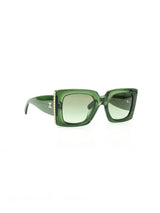 Chanel Emerald Square Frame Sunglasses
