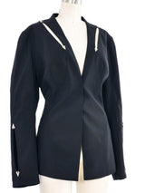 Thierry Mugler Cut Out Blazer