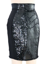 Jean Paul Gaultier Sequin Girdle Skirt Bottom arcadeshops.com
