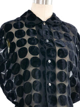 2008 Comme des Garcons Burnout Dot Top Top arcadeshops.com