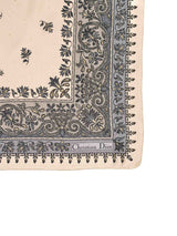 Christian Dior Lace Printed Silk Scarf Accessory arcadeshops.com