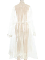 Paco Rabanne PVC Overcoat Jacket arcadeshops.com