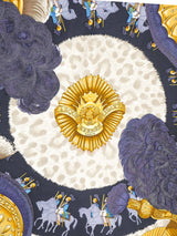 Hermes Casques Et Plumets Silk Scarf Accessory arcadeshops.com
