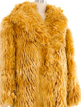 Gucci Oversized Faux Shearling Coat Jacket arcadeshops.com
