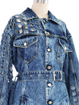 Maison Margiela Cutout Denim Dress Dress arcadeshops.com