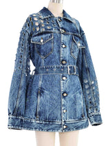 Maison Margiela Cutout Denim Dress Dress arcadeshops.com