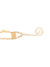 Hammered Gold-Tone Chain Belt Accessory arcadeshops.com