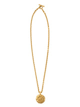 Chanel Sun Disc Pendant Necklace Accessory arcadeshops.com