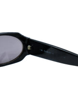 Gucci Metallic Green Rectangular Sunglasses Accessory arcadeshops.com