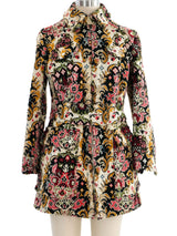 Zippered Tapestry Jacket Jacket arcadeshops.com