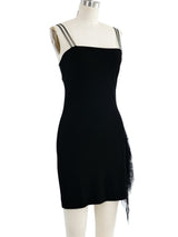 Plein Sud Ruffle Edge Mini Dress Dress arcadeshops.com