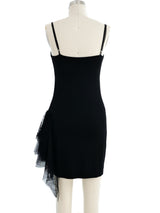 Plein Sud Ruffle Edge Mini Dress Dress arcadeshops.com