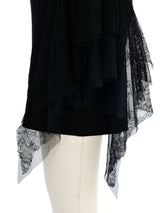 Plein Sud Ruffle Edge Mini Dress Dress arcadeshops.com
