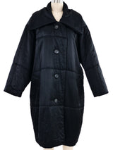 Issey Miyake Satin Duvet Overcoat Jacket arcadeshops.com