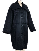 Issey Miyake Satin Duvet Overcoat Jacket arcadeshops.com