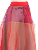 Yohji Yamamoto Layered Rainbow Skirt Bottom arcadeshops.com