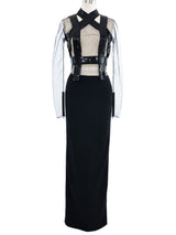 Tom Ford Beaded Bandage Accented Dress Dress arcadeshops.com