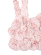 2003 Chanel Pink Rosette Sleeveless Top