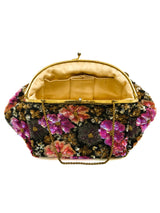 1950s Floral Sequin Mini Purse