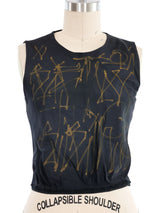 Prada Nylon Graffiti Tank Top arcadeshops.com
