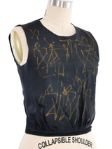 Prada Nylon Graffiti Tank Top arcadeshops.com