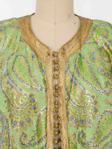 Paisley Brocade Morroccan Duster Outerwear arcadeshops.com