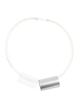 Clear Rubber Tube Necklace Accessory arcadeshops.com