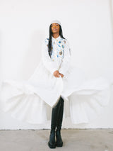 Loewe Paula's Ibiza Embellished Maxi Shirtdress Dress arcadeshops.com