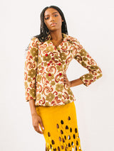 Cropped Tapestry Coat Jacket arcadeshops.com