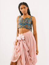 Christian Dior Brocade Bustier Top Top arcadeshops.com