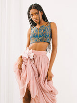 Christian Dior Brocade Bustier Top Top arcadeshops.com