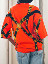 1993 Gianni Versace Harness Printed Tee T-Shirt arcadeshops.com