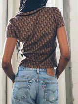 Dior Trotter Print Tee Top arcadeshops.com