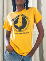 1970s Saturday's Denver Tee T-shirt arcadeshops.com