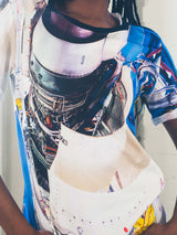 Louis Vuitton Rocket Photo Printed Tee Top arcadeshops.com