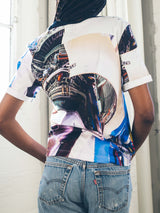 Louis Vuitton Rocket Photo Printed Tee Top arcadeshops.com