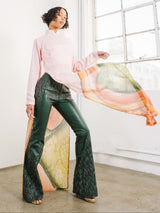 Hand Painted Glitter Accented Cheongsam Dress Dress arcadeshops.com